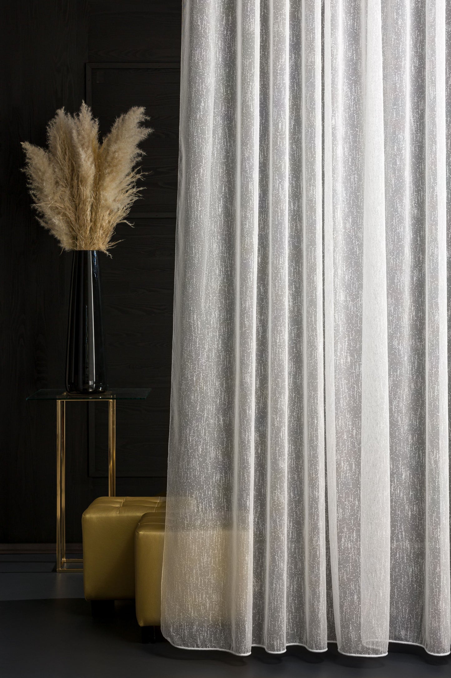 Johanna textúrált forgófonalas fényáteresztő függöny