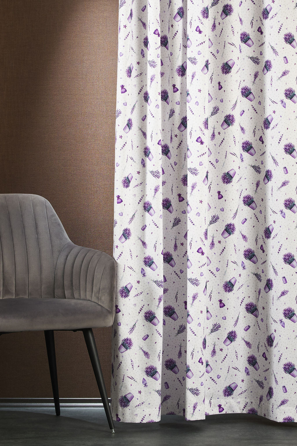 Valensole levendulamintás dekor sötétítő