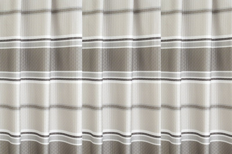 Csíkos dekor sötétítő függöny