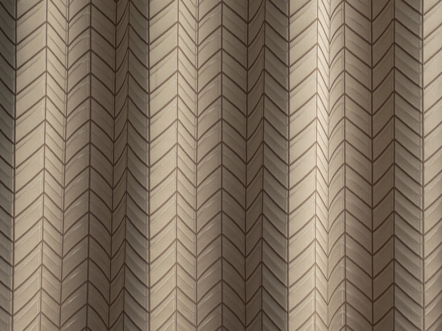 Miron geometriai mintás dekor sötétítő függöny