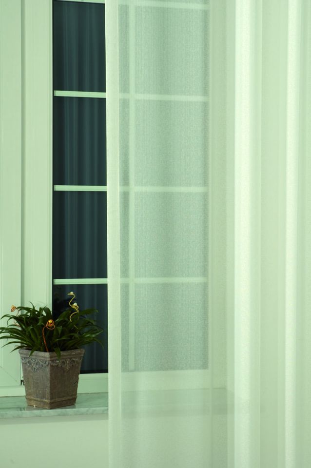 Tetra egyszínű sablé fényáteresztő függöny